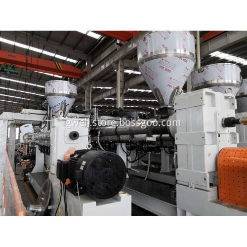 PETG sheet extrusion line for furniture decorative panel